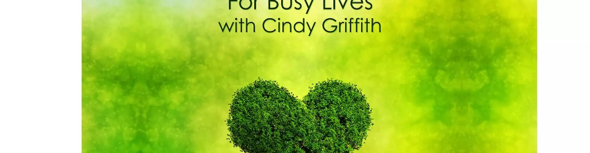  Mini Meditations for Busy Lives - Online Class by Cindy Griffith