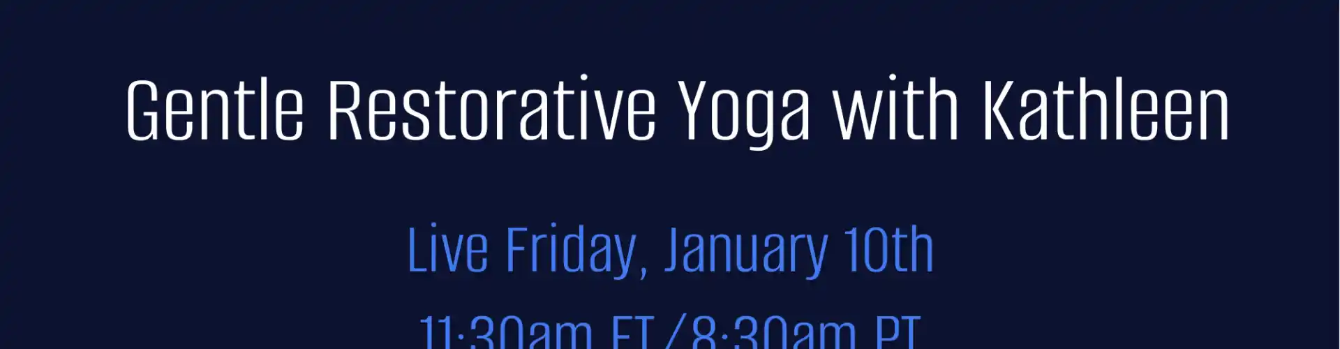 Wellnesspalooza 2025 Gentle Restorative Yoga kasama si Kathleen McPhillips - Online Class by The Wellness Universe